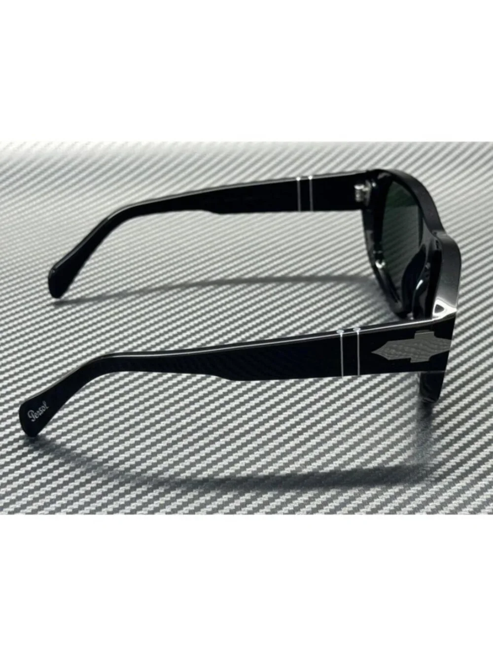 New Persol Men Black Sunglasses 58-18-145